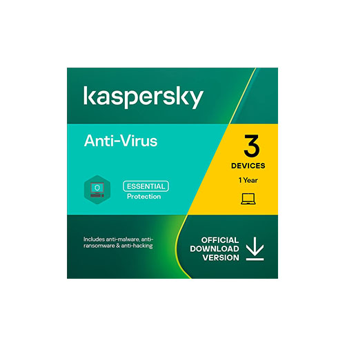  Kaspersky Anti-Virus 2023, 1 Device, 1 Year, PC